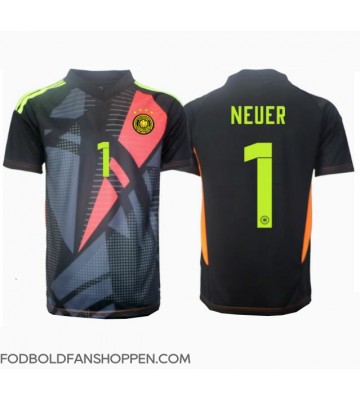 Tyskland Manuel Neuer #1 Målmand Hjemmebanetrøje EM 2024 Kortærmet